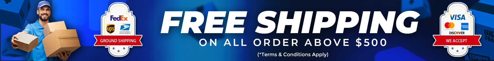 Free Shipping On Most Orders